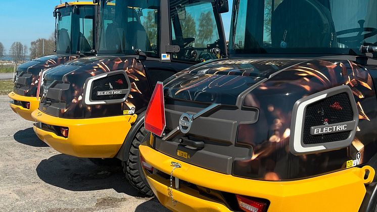 Volvo L25 Electric på Sweden Rock Festival