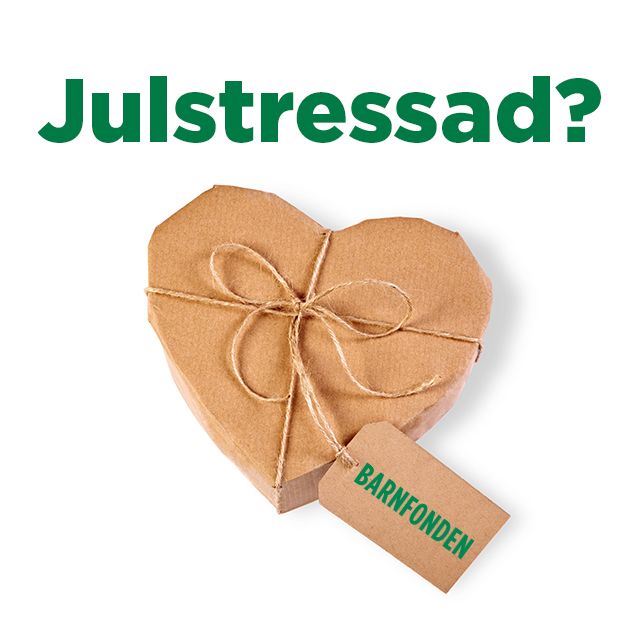 Julstressad? Köp sista-minuten-klappar hos Barnfonden 