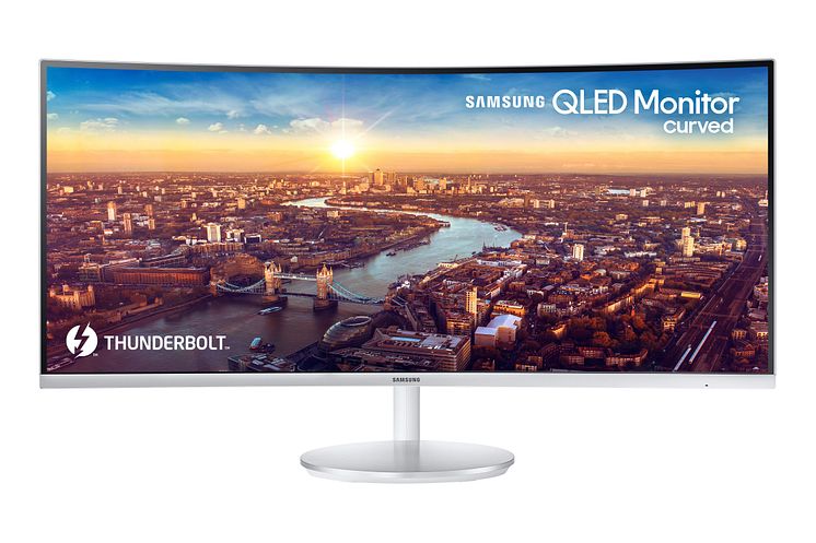 Thunderbolt 3 QLED Curved Monitor