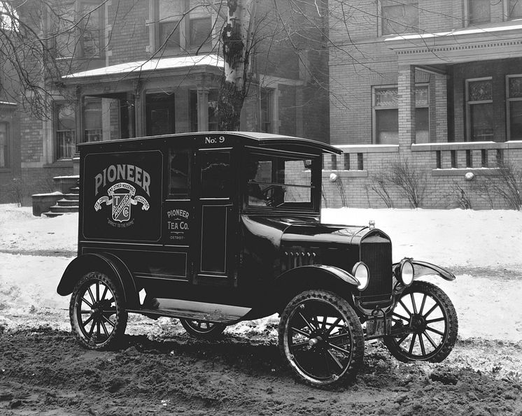 1920 Ford Model TT Panel Delivery truck neg 91478