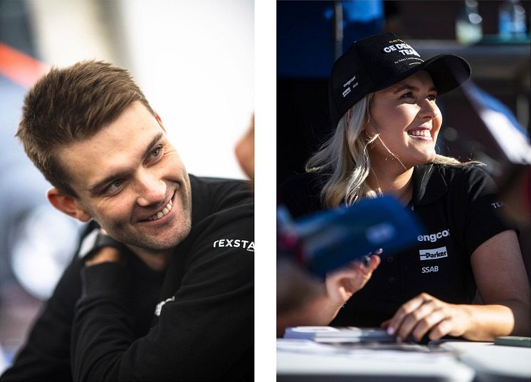 Niclas Grönholm och Klara Andersson redo för World RX 2024 