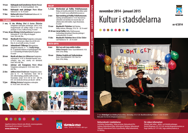 Kultur i stadsdelarna nr 4 2014