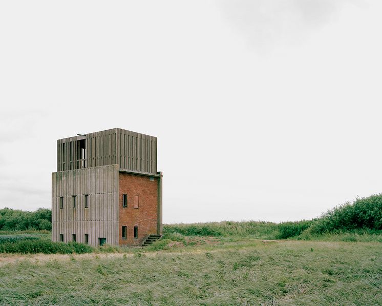 Johansen Skovsted Arkitekter. Pumpestation ved Skjern Å.