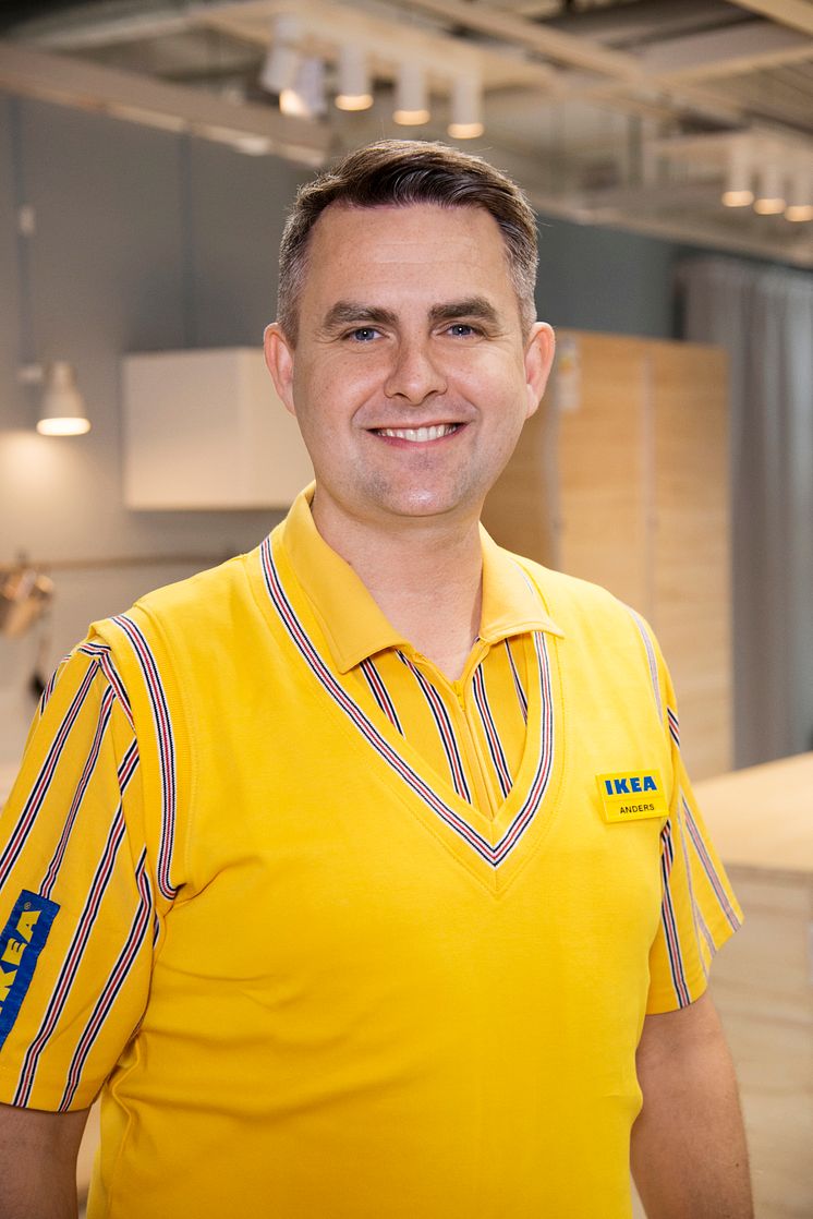 Anders Olsen, varehuschef i IKEA Taastrup