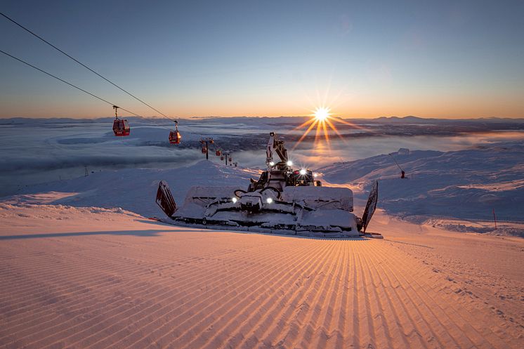 Åre pistmaskin 16 november 2023