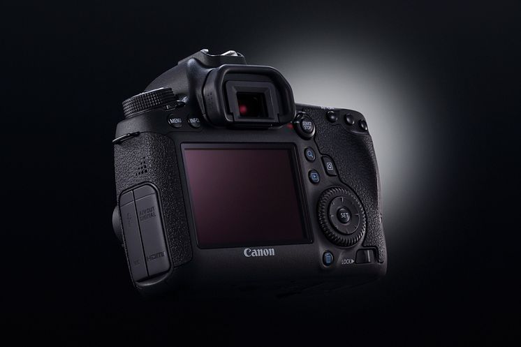 Canon EOS 6D creative bakifrån