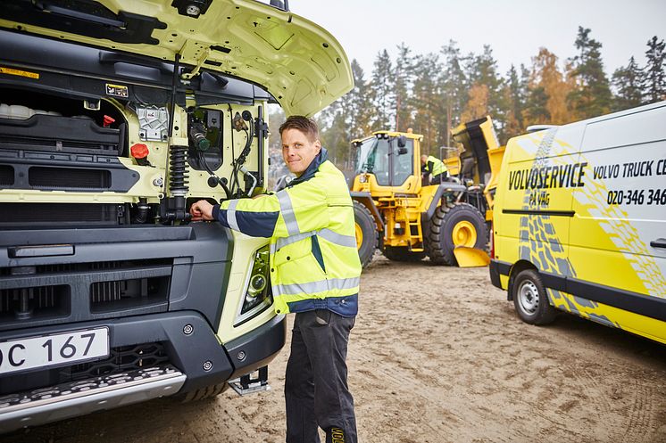 Swecon och Volvo Truck Center satsar i Förbifart Stockholm - med unik kompetens och service