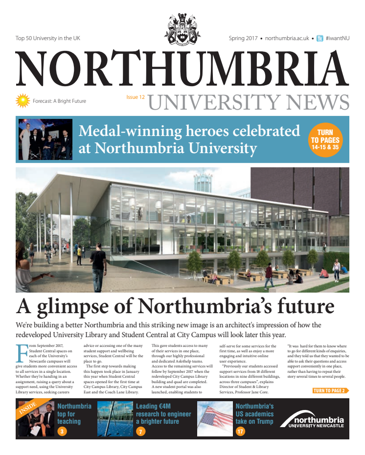 Northumbria University News Issue 12