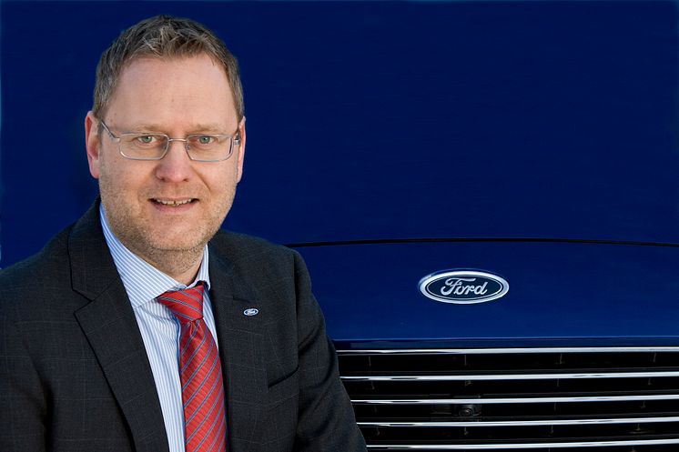 Per Gunnar Berg,  Adm. dir. Ford Motor Norge