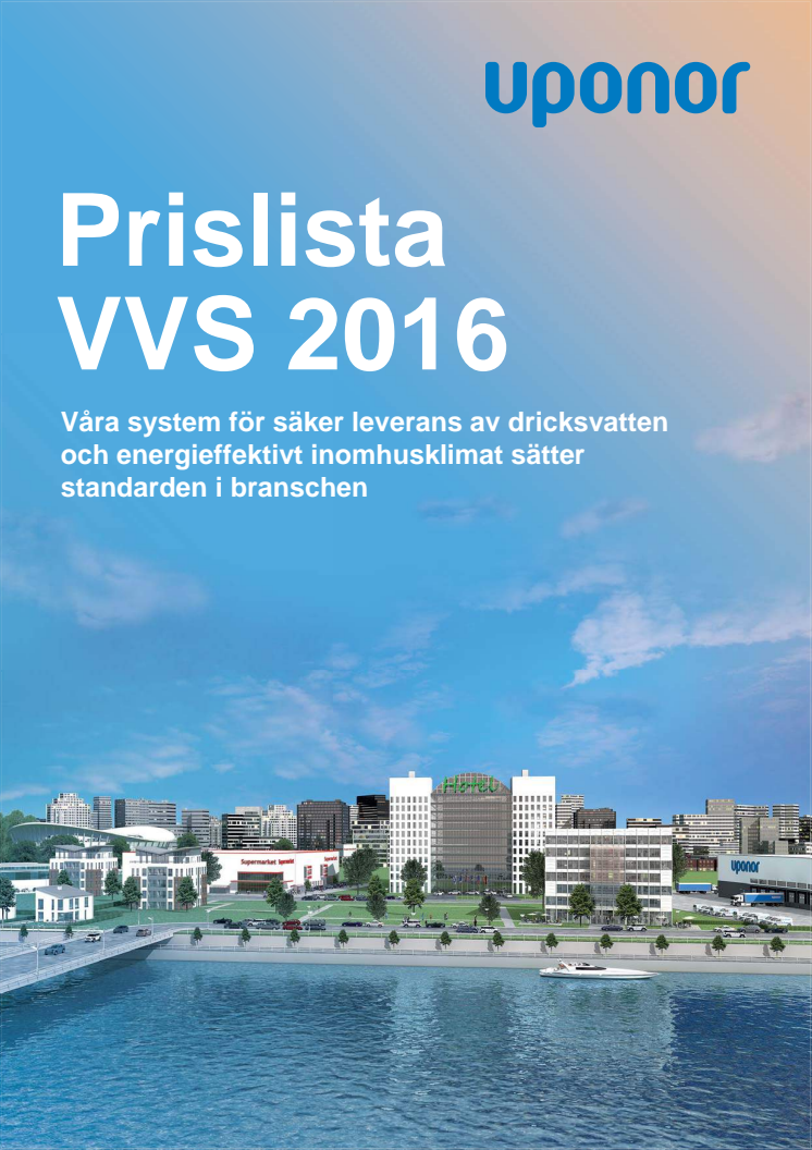 Uponor VVS Prislista 2016