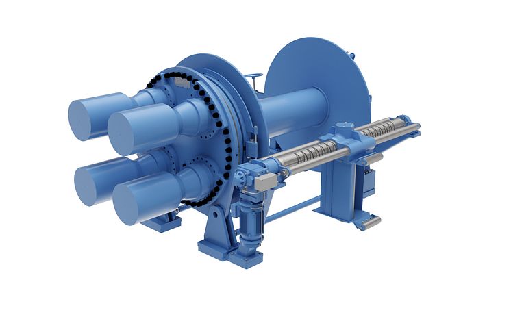 A large KONGSBERG electric winch package will be fitted to Astrid Fiskeri’s new pelagic trawler / purse seiner