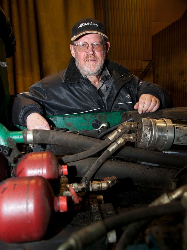 Lars Lameksson, innovatör inom skogsteknik.