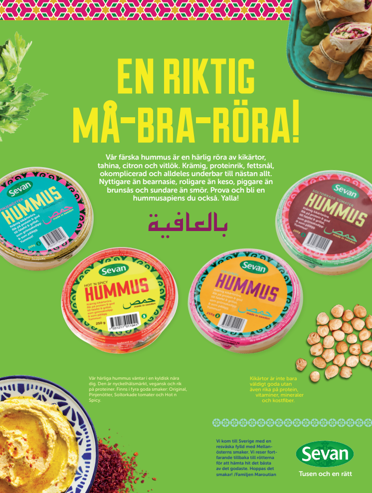 Hummus - En riktig må-bra-röra!