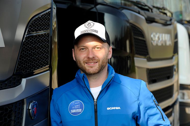 Stefan Spengler tritt als deutscher Sieger beim Europafinale der Scania Driver Competitions an