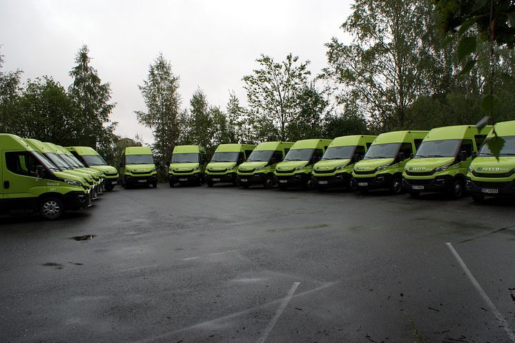 15 Iveco Daily minibusser til Oslo Taxibuss