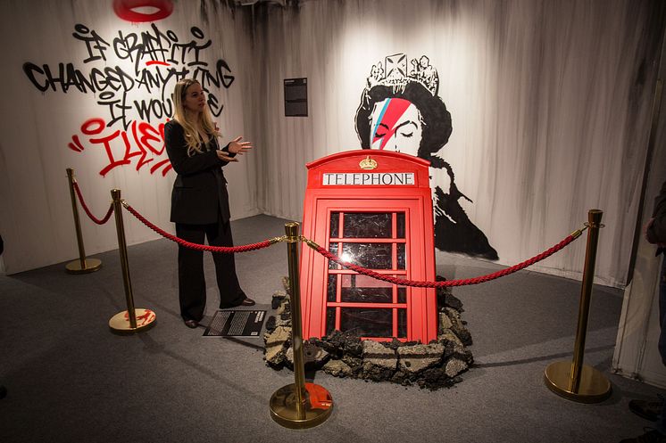 Ausstellung "House of Banksy" in Leipzig