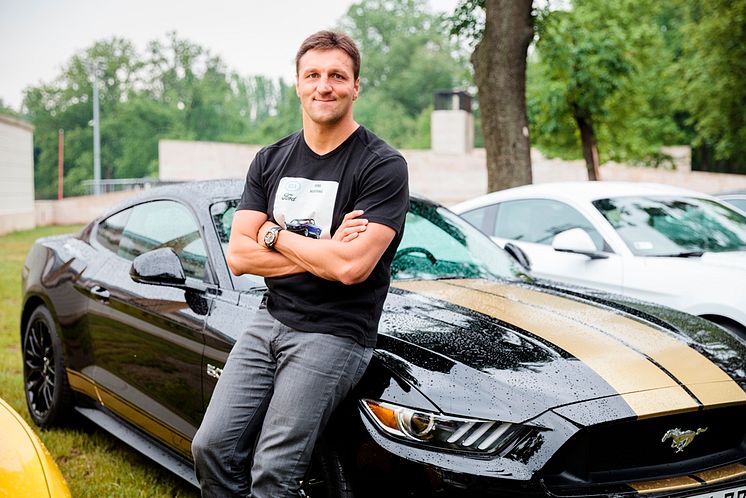 Kiss Gergely háromszoros olimpiai bajnok a Ford Mustang nagykövete