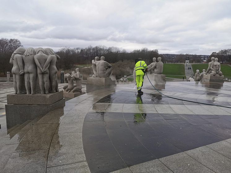 Bilde fra Vigelandparken