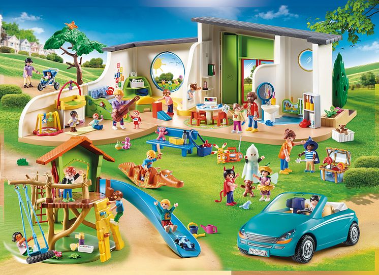 PLAYMOBIL-Spielwelt KiTa "Regenbogen"