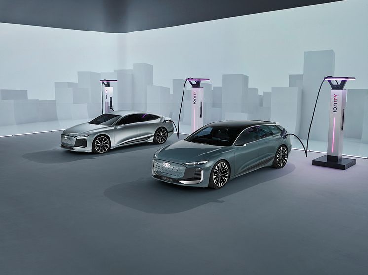 Audi A6 Sportback e-tron concept og A6 Avant e-tron concept