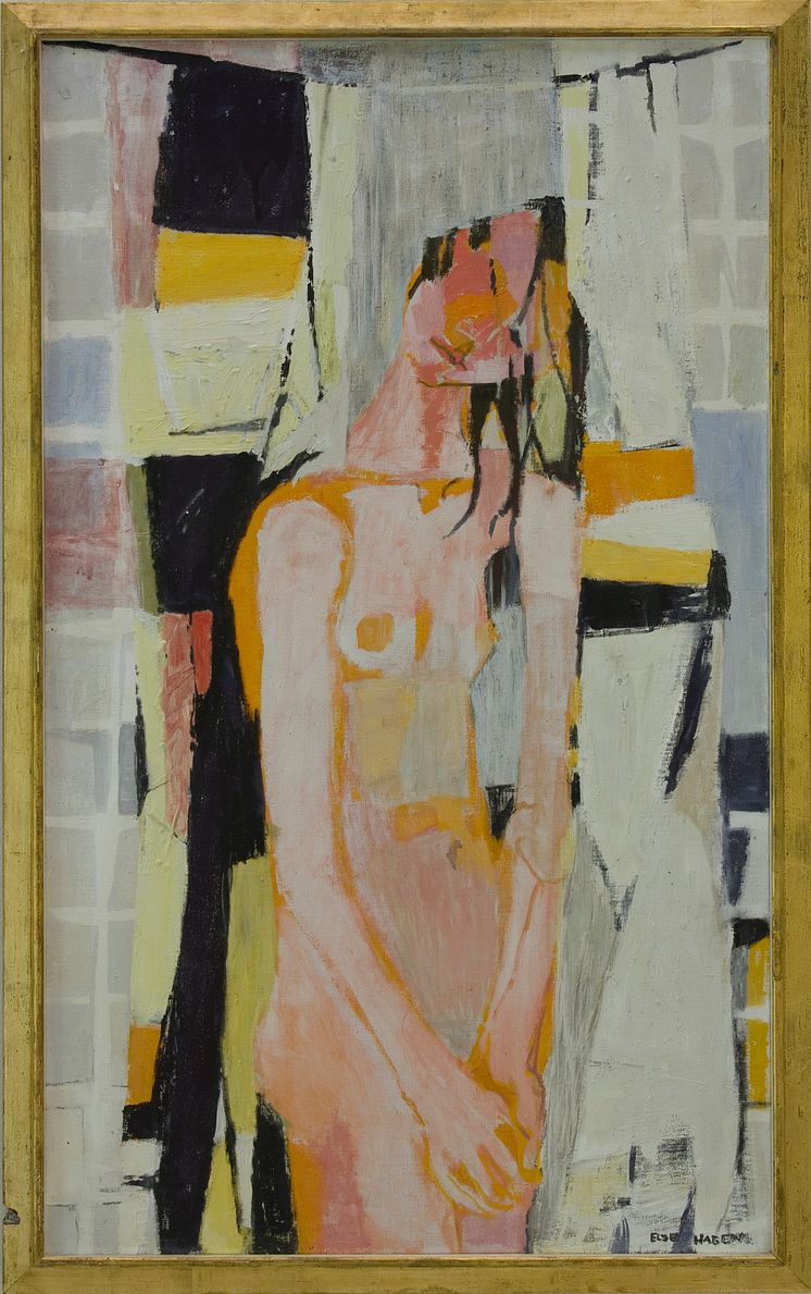 Else Hagen, Våt jente, 1961. Trondheim kunstmuseums samling.