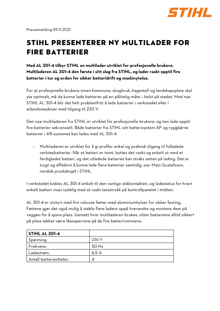 STIHL PRESENTERER NY MULTILADER FOR FIRE BATTERIER.pdf