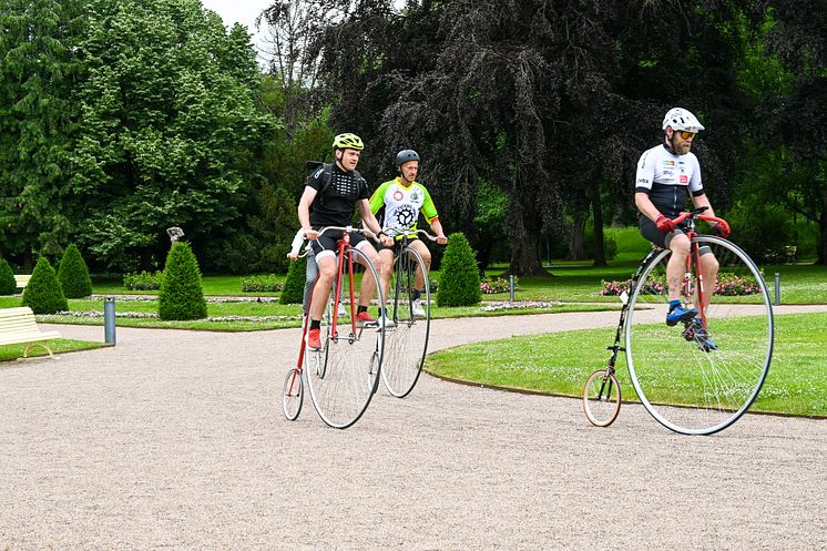 Höghjulingar i Stadsparken 4