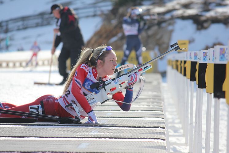 Emilie Kalkenberg, skytebane, sprint ungdom kvinner, junior-VM 2016