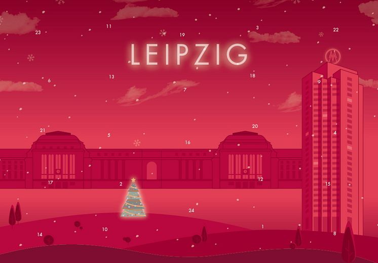 Adventskalender "Entdeckt in Leipzig 2021