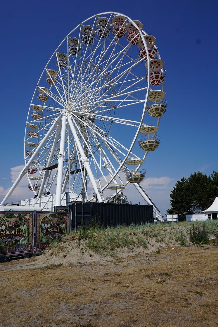 Riesenrad am Südstrand