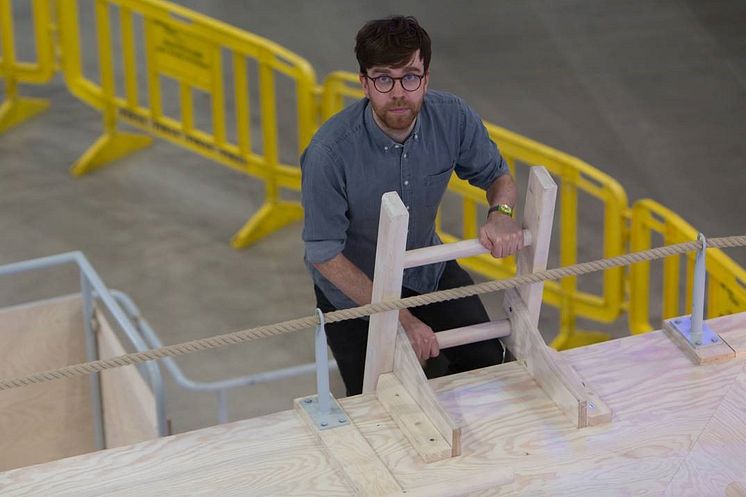 Marcus Lindeen. Foto Hervé Véronèse /Centre Pompidou