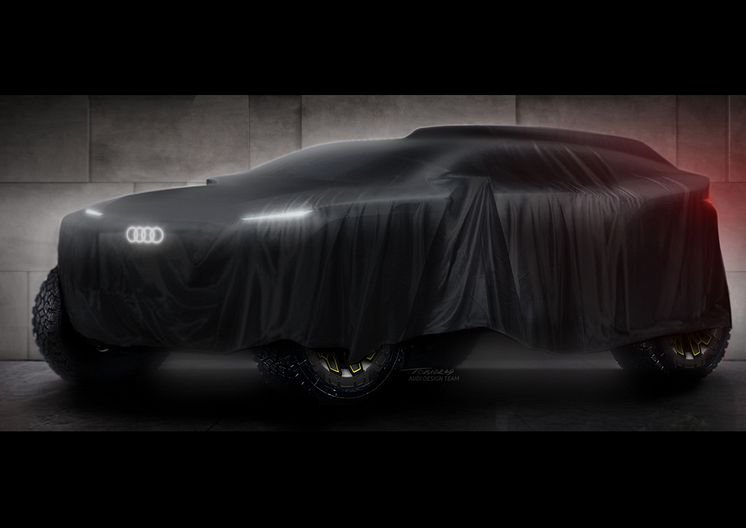 Audi teaser Dakar 2022