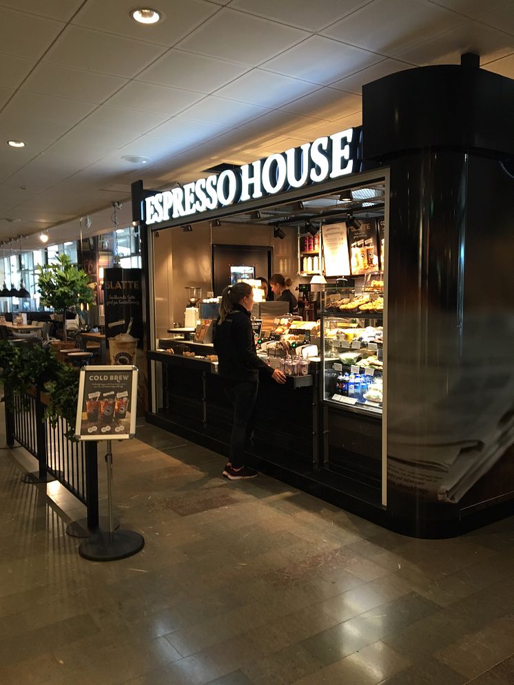 Espresso House öppnar på Terminal 5, Arlanda