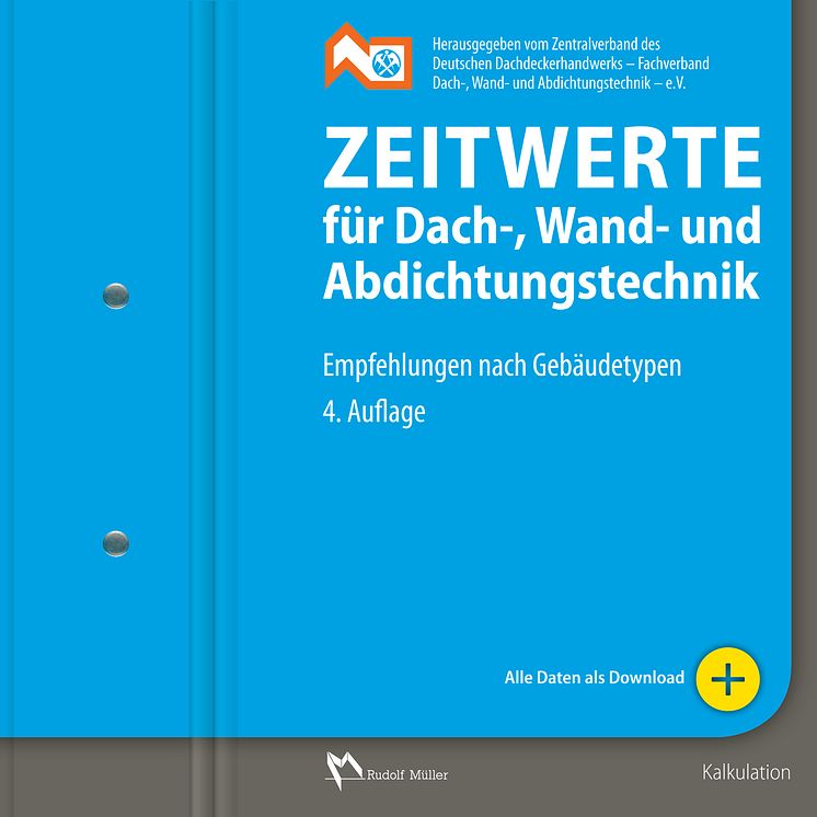 Zeitwerte für Dach-, Wand- und Abdichtungstechnik