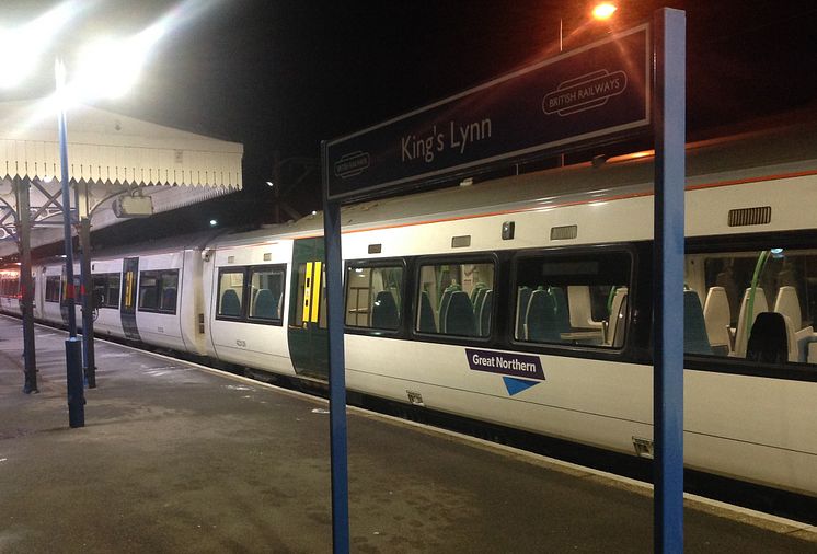 Kings Lynn where trains will double in length