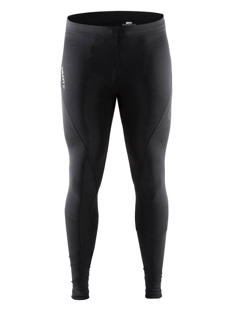 Delta Compression long tights för herr i färgen black