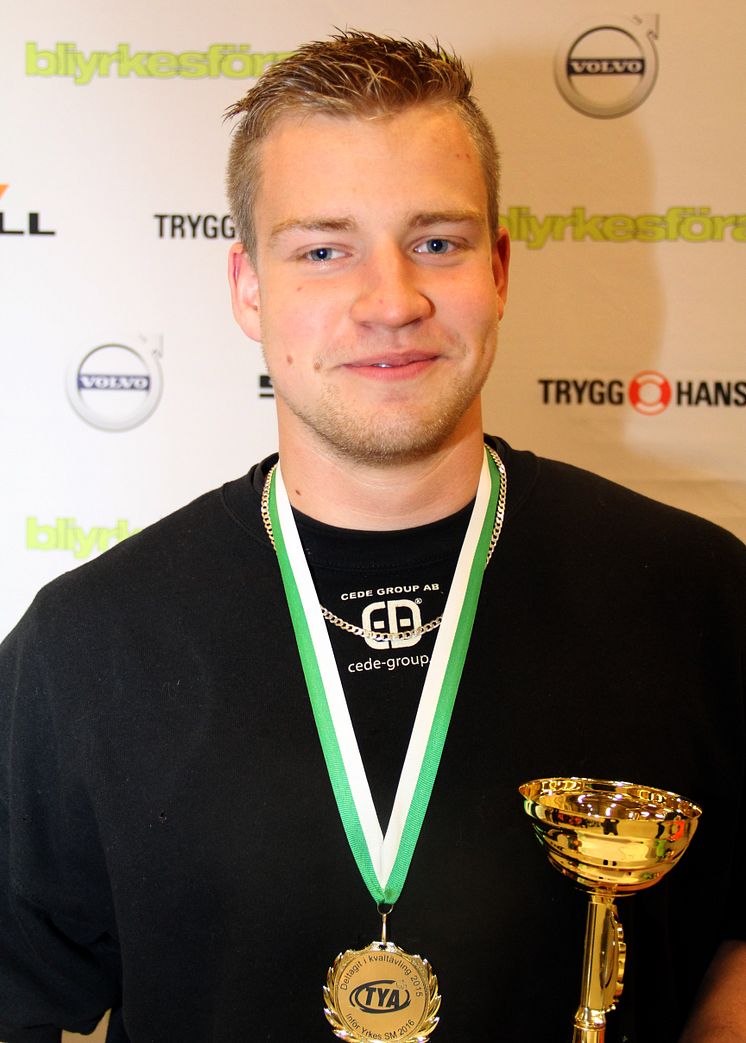 Vinnare Oskar Ågren från Höör