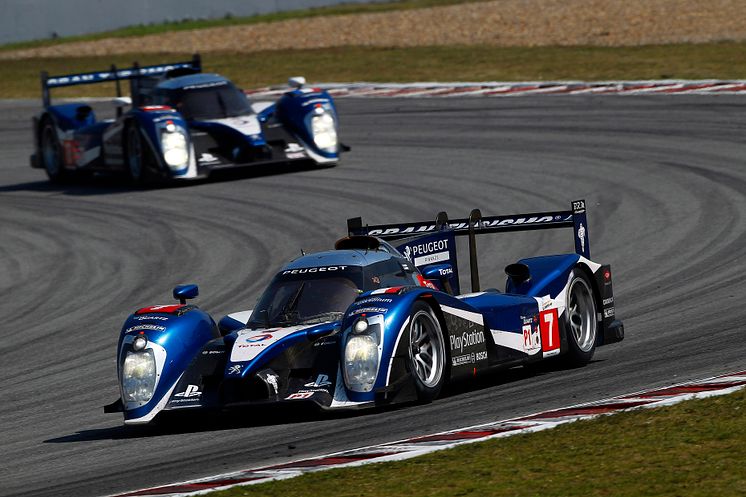 Peugeot 908 avslutar med dubbelseger i Kina och totalseger i Intercontinental Le Mans Cup