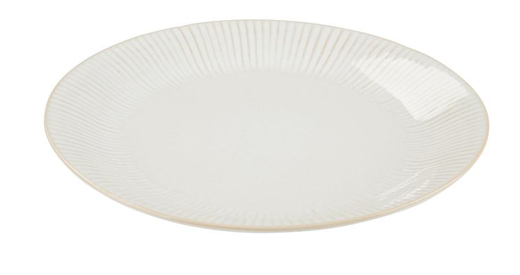 Assiette STEFFEN Ø27 grès gris