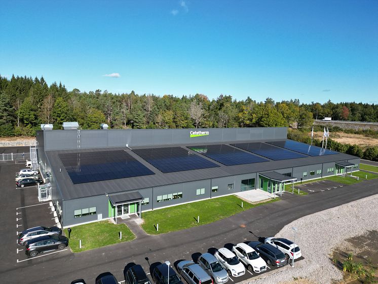 Cetetherm i Ronneby entrésidan