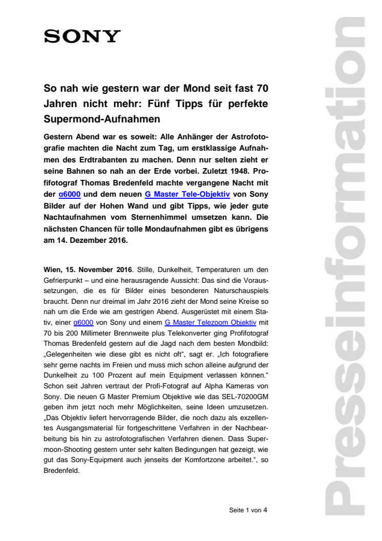 So nah wie gestern war der Mond seit fast 70 Jahren nicht mehr: Fünf Tipps für perfekte Supermond-Aufnahmen