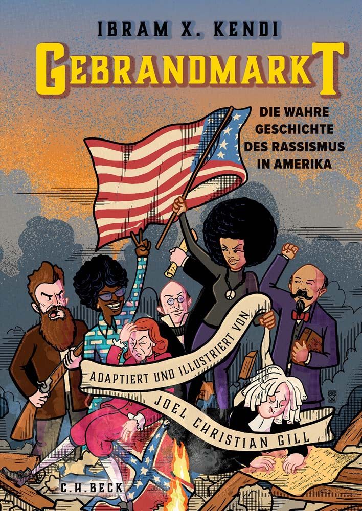 Gebrandmarkt - Die wahre Geschichte des Rassismus in Amerika. Graphic Novel.