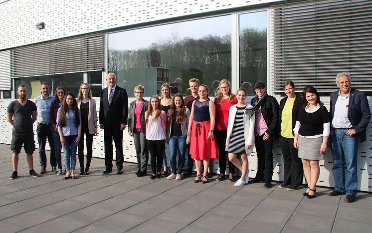 Ministerpräsident Woidke auf "ZukunftsTour Jugend" an der TH Wildau