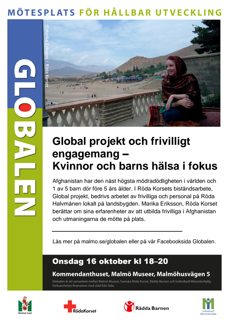 Global projekt och frivilligt engagemang — Kvinnor och barns hälsa i fokus