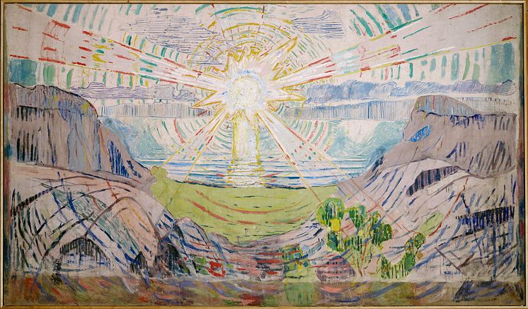 The Sun_Edvard Munch_Oil on canvas_photo Munchmuseet