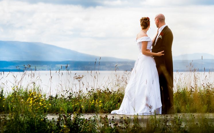 Bröllop på Frösön, Östersund, Jämtland