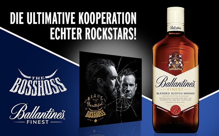 The BossHoss und Ballantine’s gehen Markenpartnerschaft ein