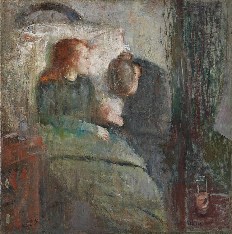 Edvard Munch, "The Sick Child", 1885-86.