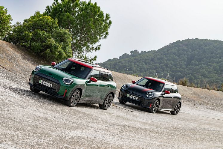 MINI JCW Electric og MINI JCW Aceman