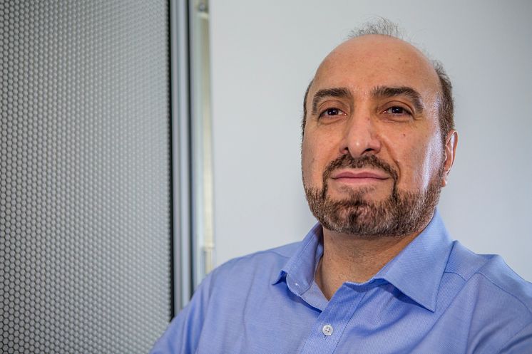 Reza Emami, professor i rymdtekniska system vid Luleå tekniska universitet